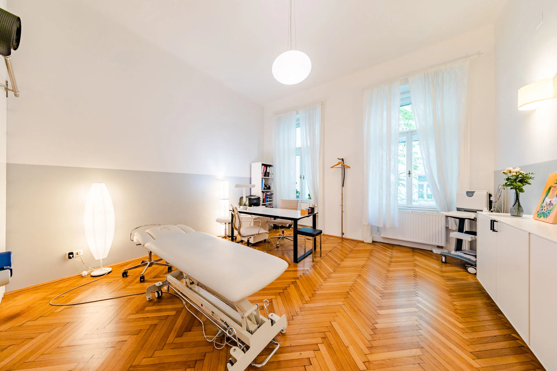 Behandlungsraum Sportordination Wien, SEO-Kunde LL-Marketing